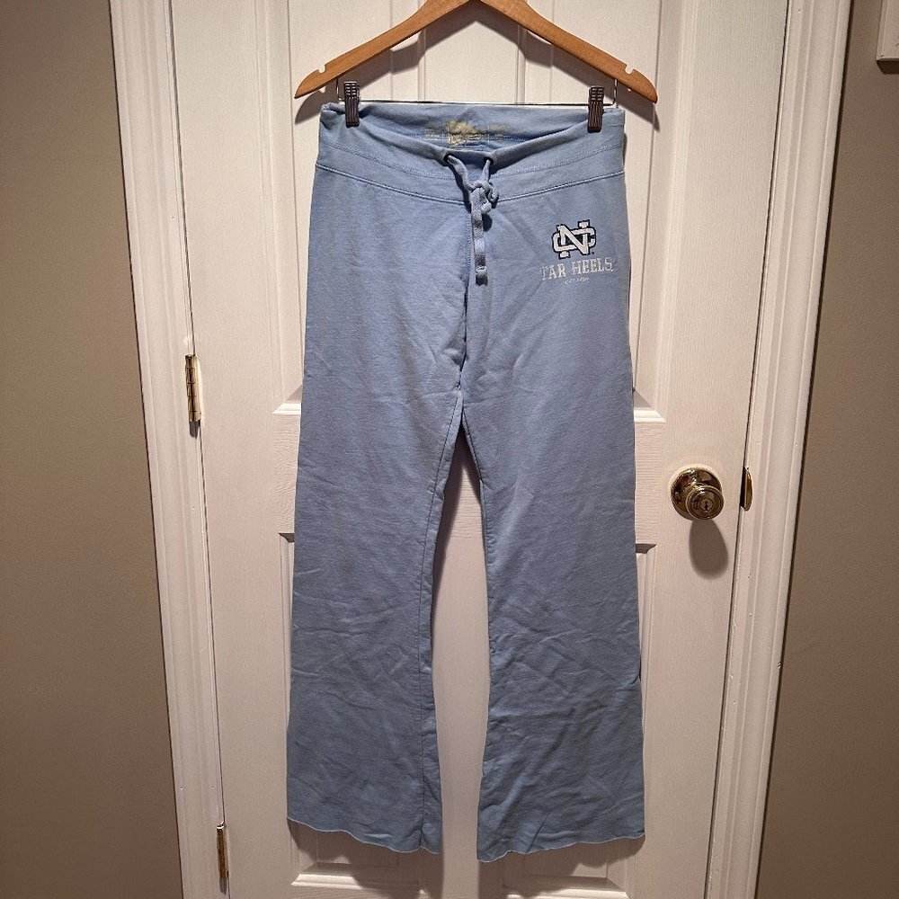North Carolina Tar Heels Light Blue Flare Sweatpants - Distant Replay - Size Med
